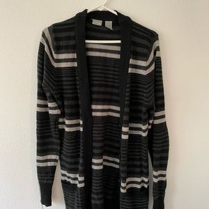 Black and White Cozy Cardigan